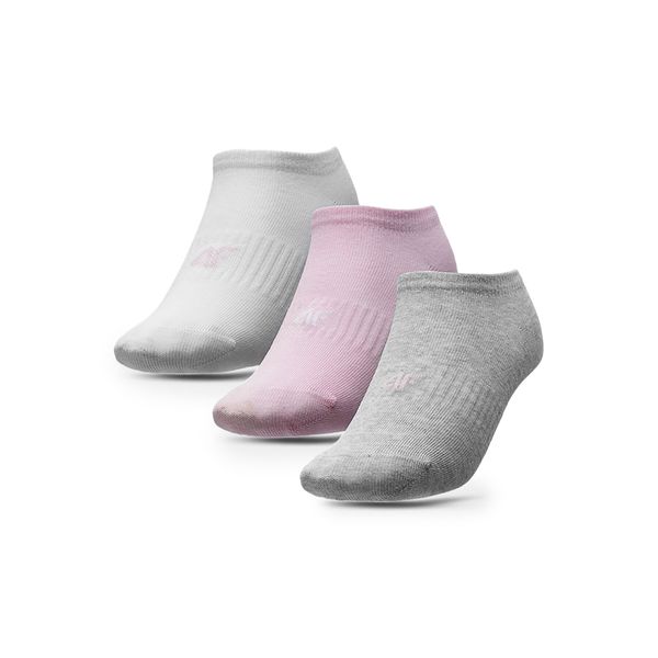 4F Set od 3 para dječjih niskih čarapa 4F 4FJSS23USOCF097 90S