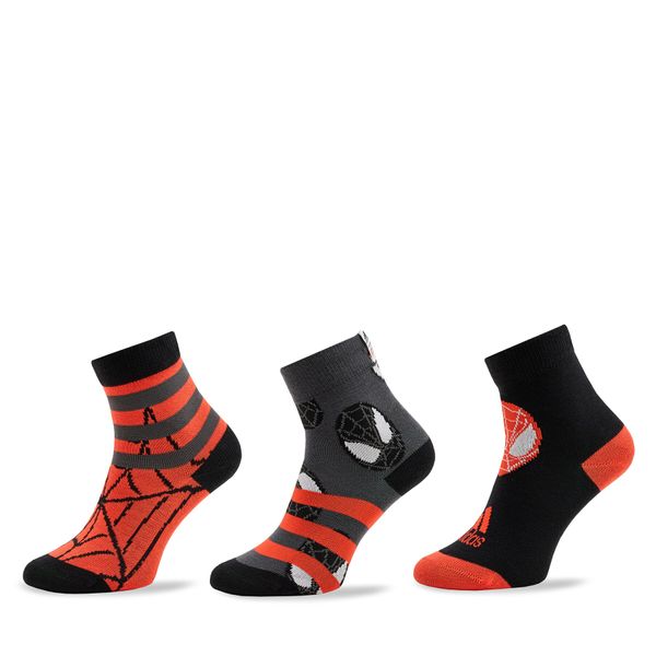 adidas Set od 3 para dječjih visokih čarapa adidas HZ2915 Siva