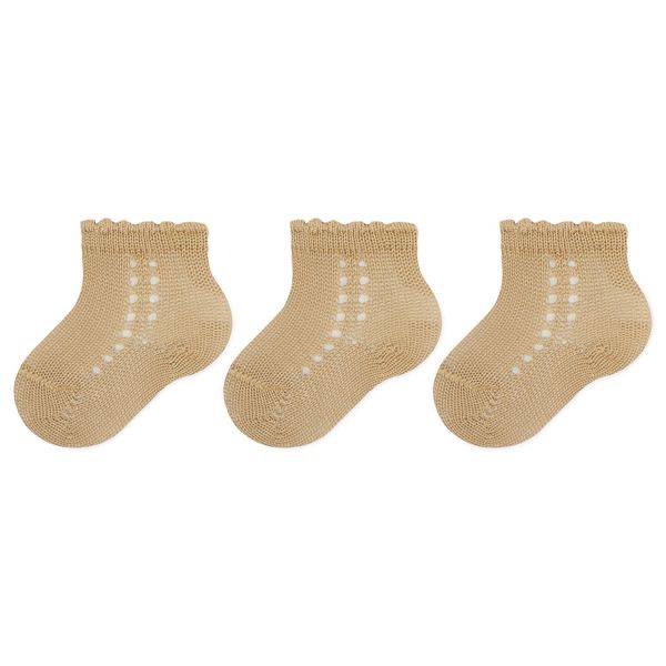 Condor Set od 3 para dječjih visokih čarapa Condor 2.569/4 Rope 0331