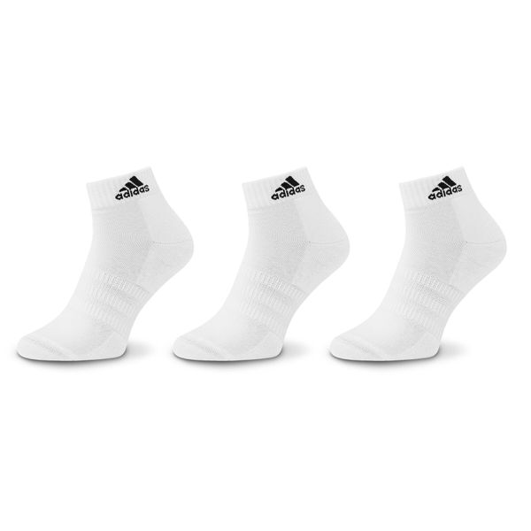 adidas Set od 3 para unisex visokih čarapa adidas HT3441 Bijela