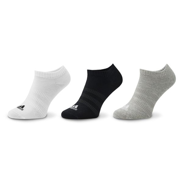 adidas Set od 3 para unisex visokih čarapa adidas T Spw Low IC1337 Šarena