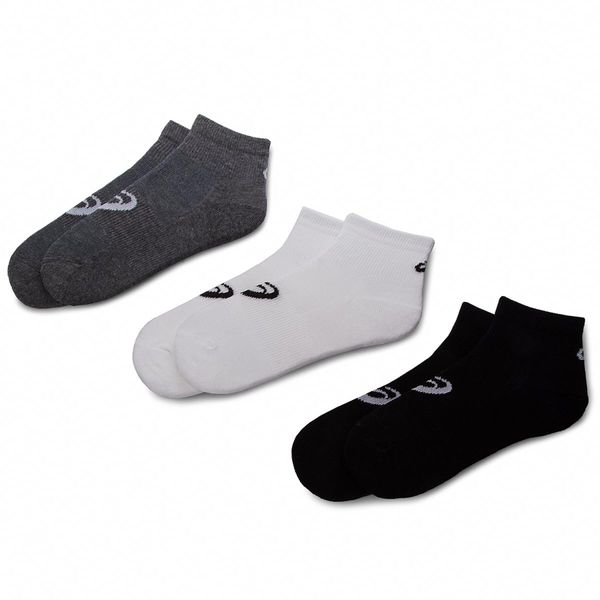 Asics Set od 3 para unisex visokih čarapa Asics 3PPK Quarter Sock 155205 Col. Assorted 0701