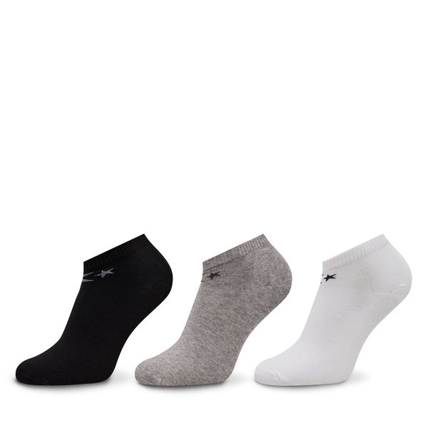 Converse Set od 3 para unisex visokih čarapa Converse E747A-3010 Bijela