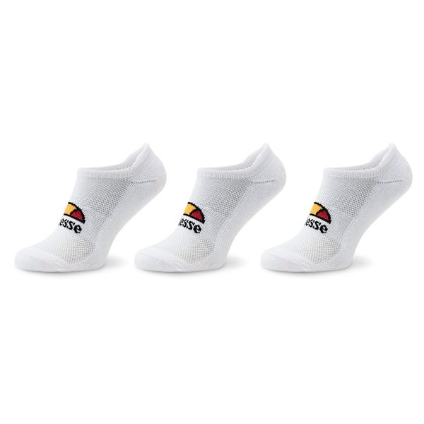 Ellesse Set od 3 para unisex visokih čarapa niskih čarapa Ellesse Rebi Trainer SBMA2300 White 908
