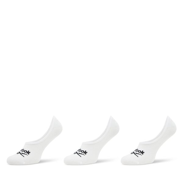 Reebok Set od 3 para unisex visokih čarapa niskih čarapa Reebok R0351-SS24 (3-pack) Bijela