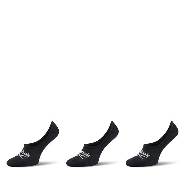 Reebok Set od 3 para unisex visokih čarapa niskih čarapa Reebok R0351-SS24 (3-pack) Crna