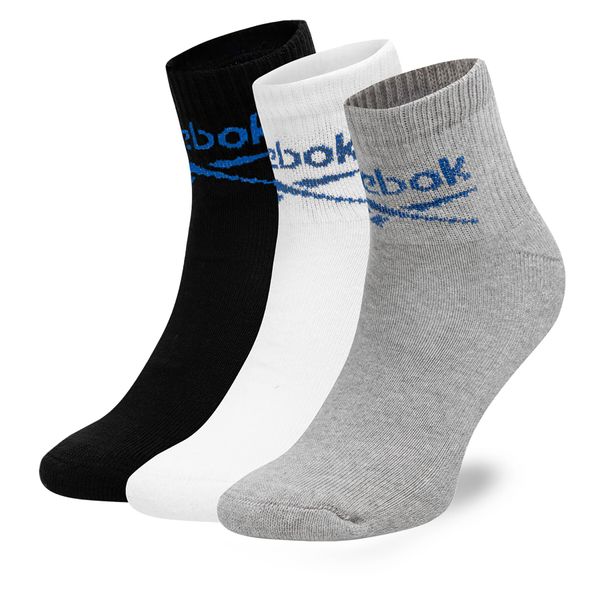 Reebok Set od 3 para unisex visokih čarapa Reebok R0255-SS24 (3-pack) Šarena