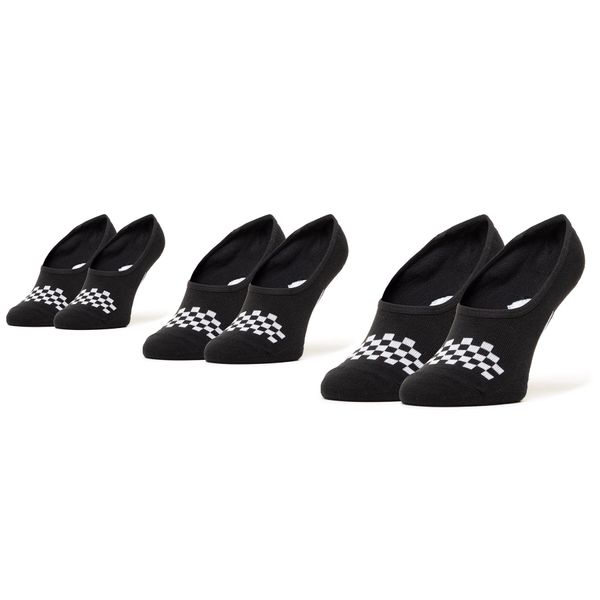 Vans Set od 3 para ženskih niskih čarapa Vans Wm Classic Canoodle VN0A48HDY281 r.36.5-41 Black/White