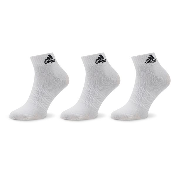 adidas Set od 3 pari ženskih visokih čarapa adidas T Spw Ank 3P HT3468 White/Black