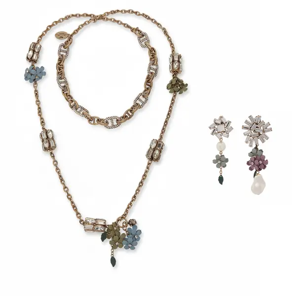 Weekend Max Mara Set ogrlica i naušnice Weekend Max Mara 2615751094650 Zlatna