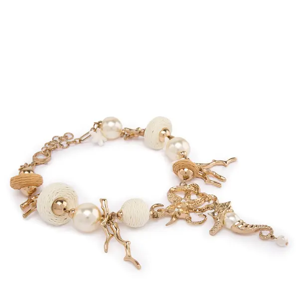 Weekend Max Mara Set ogrlica i naušnice Weekend Max Mara Pevera 2615751095650 Zlatna