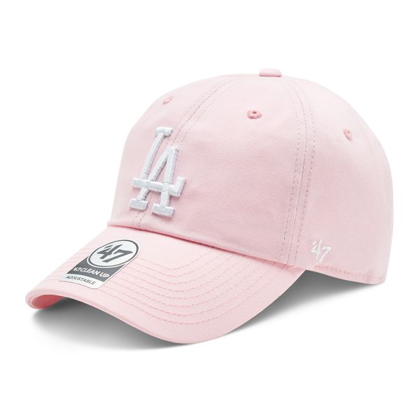 47 Brand Šilterica 47 Brand MLB Los Angeles Dodgers '47 CLEAN UP B-RGW12GWSNL-PTA Petal Pink