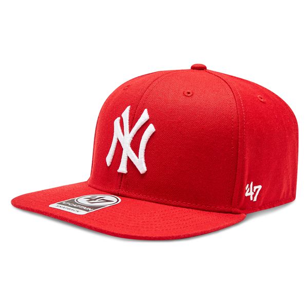 47 Brand Šilterica 47 Brand MLB New York Yankees No Shot '47 Captain B-NSHOT17WBP-RD Red