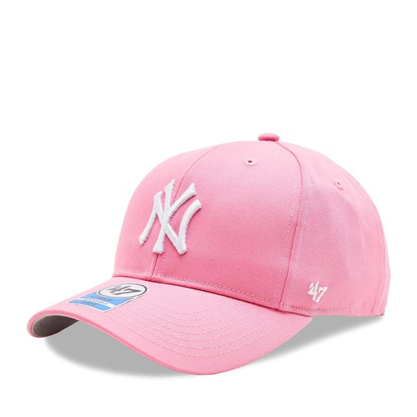 47 Brand Šilterica 47 Brand MLB New York Yankees Raised Basic '47 MVP B-RAC17CTP-RSA Rose