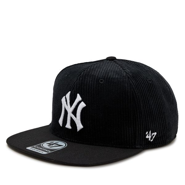 47 Brand Šilterica 47 Brand MLB New York Yankees Thick Cord TT 47 B-THCCP17EWP-BK Black