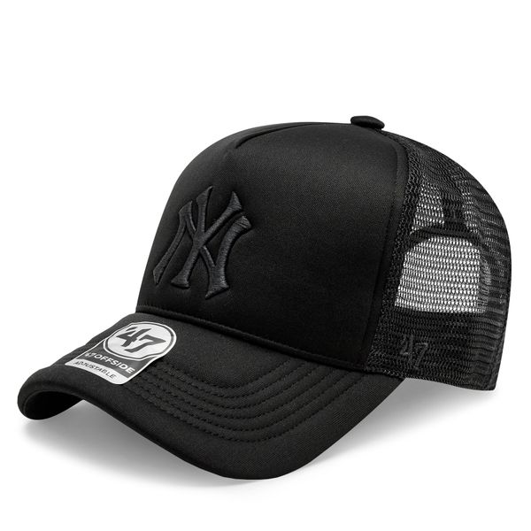 47 Brand Šilterica 47 Brand Mlb New York Yankees Tri Tone Foam ’47 Offside Dt B-TRTFM17KPP-BK Black