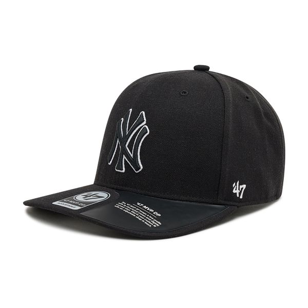 47 Brand Šilterica 47 Brand New York Yankees Cold Zone ‘47 B-CLZOE17WBP-BKB Black 1