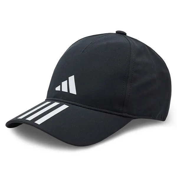 Adidas Šilterica adidas 3-Stripes AEROREADY Running Training Baseball Cap IC6520 Crna
