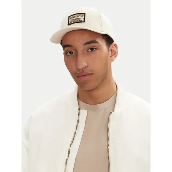 Alpha Industries Šilterica Alpha Industries Crew Camo 156903 Écru