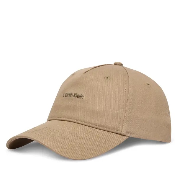 Calvin Klein Šilterica Calvin Klein Cotton Twill W/ Hw Cap LV04F5072G Bež