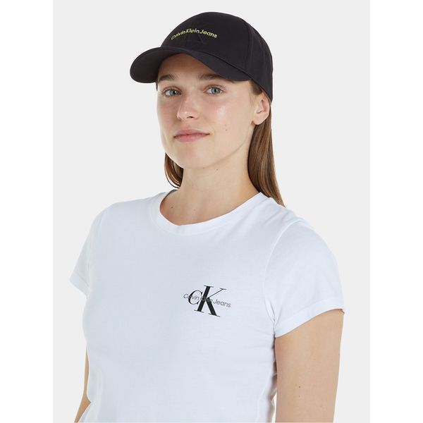 Calvin Klein Jeans Šilterica Calvin Klein Jeans Monogram Cap K60K610280 Black/Sharp Green 0GX