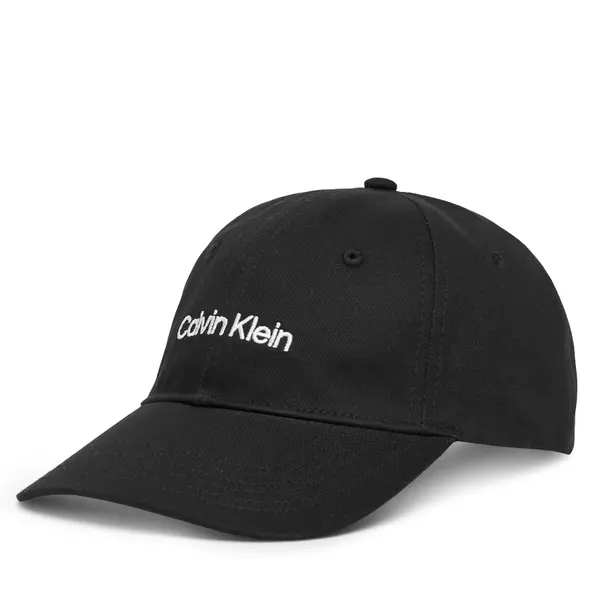 Calvin Klein Šilterica Calvin Klein Logo Embroidery Baseball Cap LV04F5003G Crna