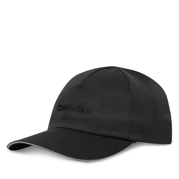 Calvin Klein Šilterica Calvin Klein Micro Twill W Silicone Trucker LV04D5079G Crna