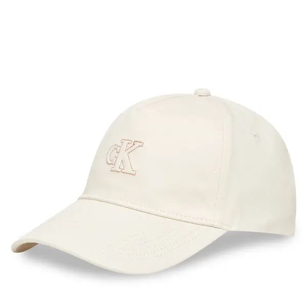 Calvin Klein Šilterica Calvin Klein Monogram Shine Embroidery Cap LV04F5044G Bijela