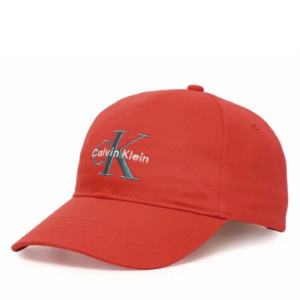 Calvin Klein Šilterica Calvin Klein Monologo Embroidery Baseball Cap LV04G5004G Narančasta