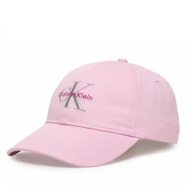 Calvin Klein Šilterica Calvin Klein Monologo Embroidery Baseball Hat LV04K5026G Ružičasta
