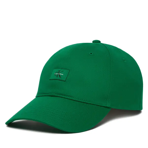 Calvin Klein Šilterica Calvin Klein Monologo Woven Patch Bb Cap LV04D5077G Zelena