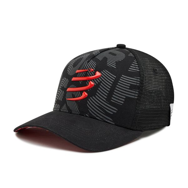 Compressport Šilterica Compressport Trucker Cap CU00008B_990 Black