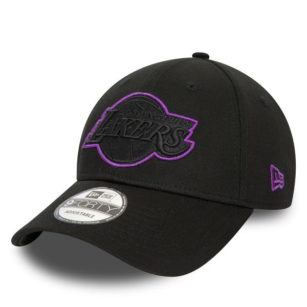 New Era Šilterica New Era Metallic Outline 940 Lakers 60435149 Crna