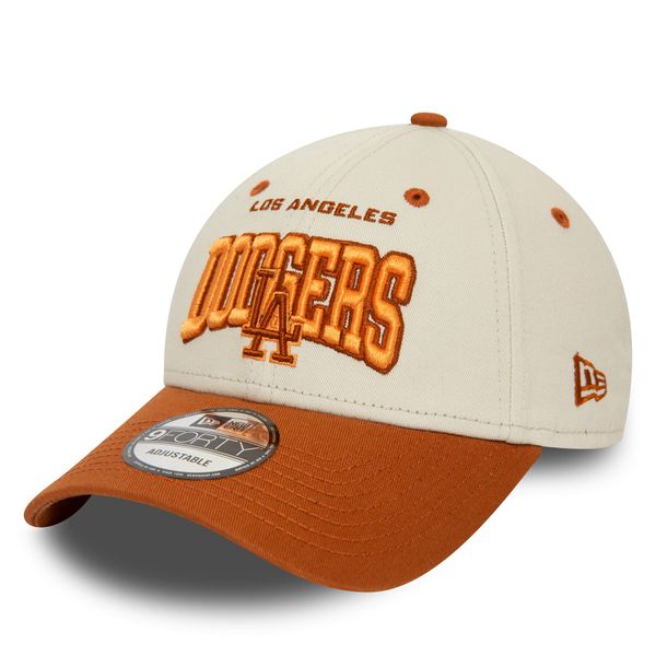 New Era Šilterica New Era White Crown 940 La Dodgers 60435050 Écru