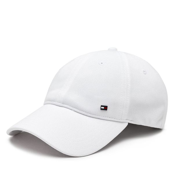 Tommy Hilfiger Šilterica Tommy Hilfiger 1985 Pique Soft 6 Panel Cap AM0AM12150 White YCF