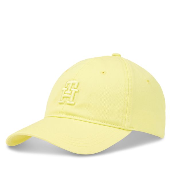 Tommy Hilfiger Šilterica Tommy Hilfiger Beach Summer Soft Cap AW0AW16170 Yellow Tulip ZIN