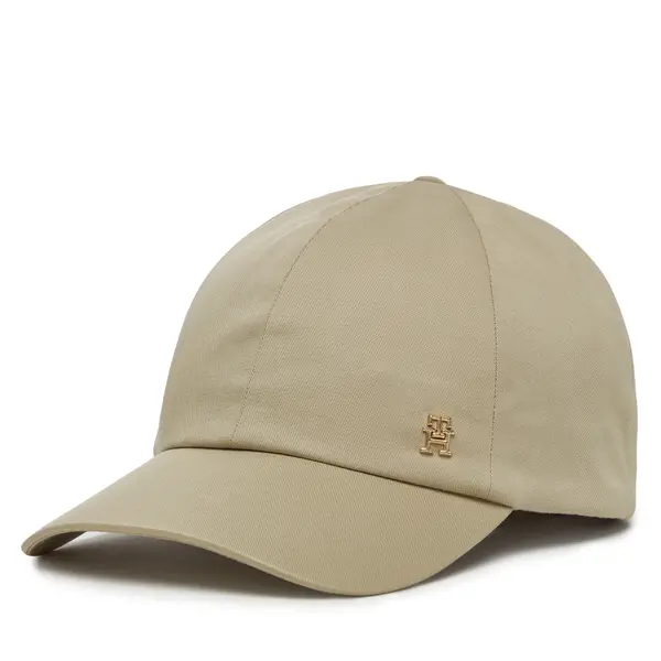 Tommy Hilfiger Šilterica Tommy Hilfiger Elevated Chic Soft Cap AW0AW17138 Bež
