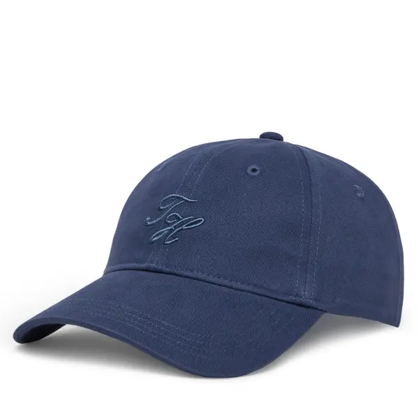Tommy Hilfiger Šilterica Tommy Hilfiger Embroidered Cap AW0AW17489 Tamnoplava