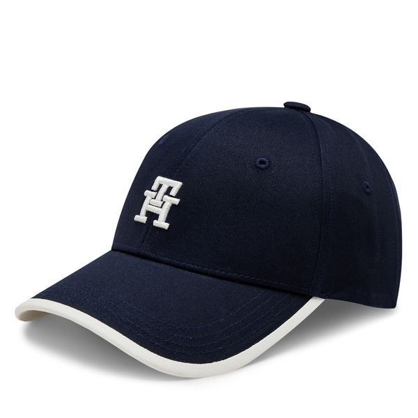 Tommy Hilfiger Šilterica Tommy Hilfiger Essential Chic Cap AW0AW15772 Space Blue DW6