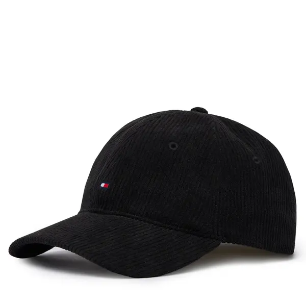 Tommy Hilfiger Šilterica Tommy Hilfiger Flag Cord 6 Panel AM0AM14530 Crna