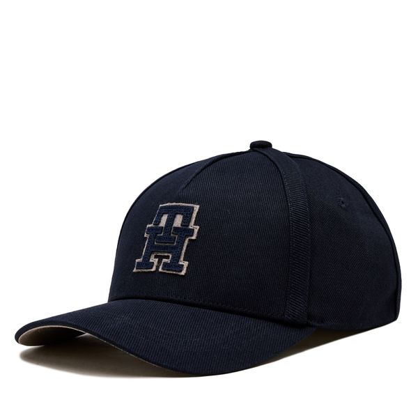 Tommy Hilfiger Šilterica Tommy Hilfiger Monogram Elevated Cap AM0AM12040 Space Blue / Misty Coast DW6