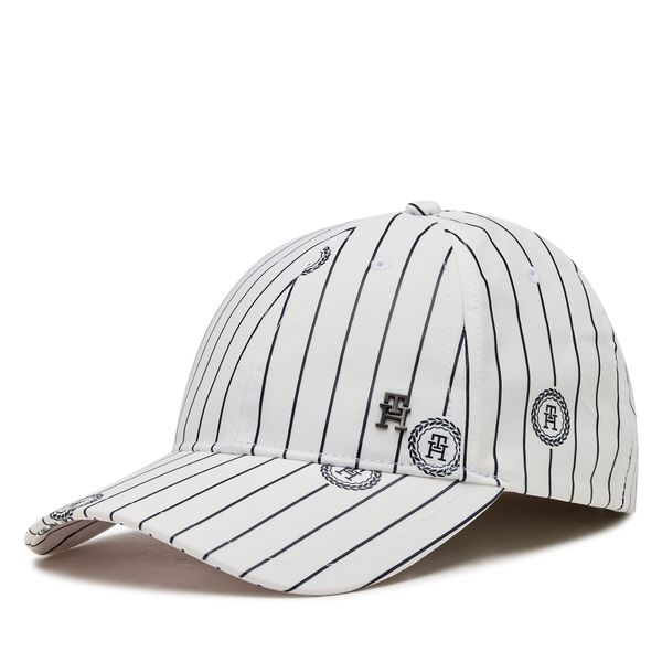 Tommy Hilfiger Šilterica Tommy Hilfiger Monogram Varsity Aop Cap AM0AM12247 Ecru Aop YBL