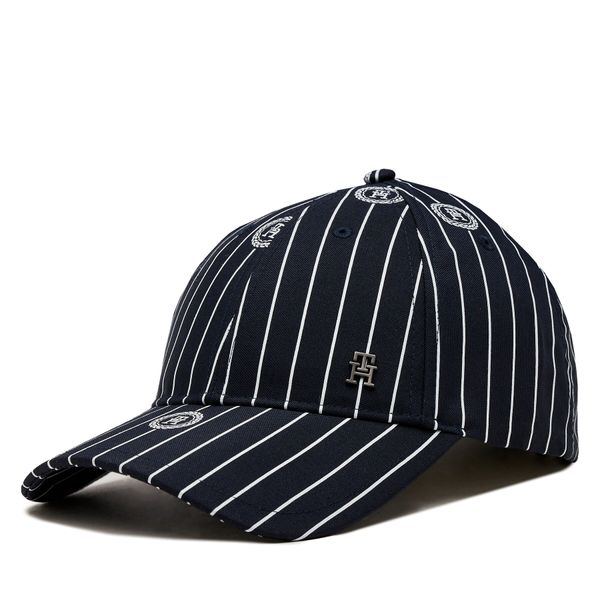 Tommy Hilfiger Šilterica Tommy Hilfiger Monogram Varsity Aop Cap AM0AM12247 Space Blue Aop DW6