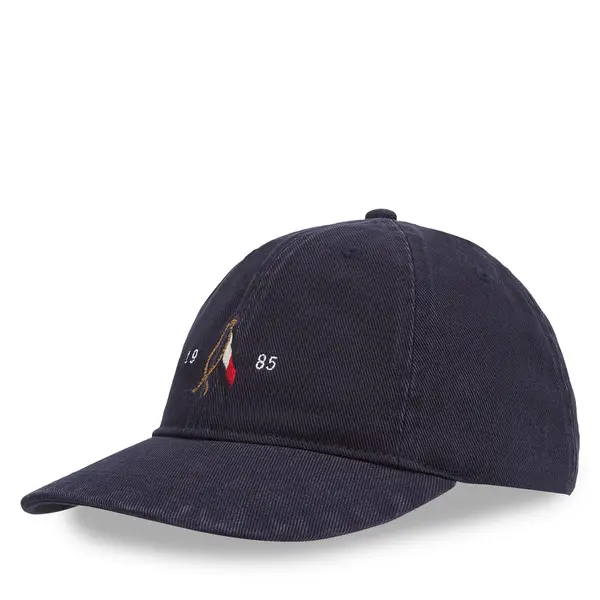 Tommy Hilfiger Šilterica Tommy Hilfiger Seasonal Flag Wash 6 Panel Cap AM0AM13348 Tamnoplava