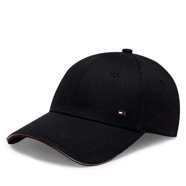 Tommy Hilfiger Šilterica Tommy Hilfiger Th Corporate Cotton 6 Panel Cap AM0AM12035 Black bds