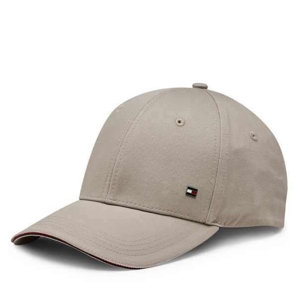 Tommy Hilfiger Šilterica Tommy Hilfiger Th Corporate Cotton 6 Panel Cap AM0AM12035 Smooth Taupe pkb