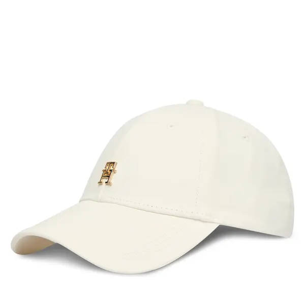 Tommy Hilfiger Šilterica Tommy Hilfiger Th Elevated Chic Cap AW0AW17631 Bijela