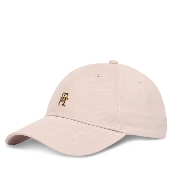 Tommy Hilfiger Šilterica Tommy Hilfiger Th Elevated Chic Cap AW0AW17631 Ružičasta