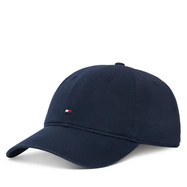 Tommy Hilfiger Šilterica Tommy Hilfiger Th Flag Soft 6 Panel Cap AM0AM14099 Tamnoplava