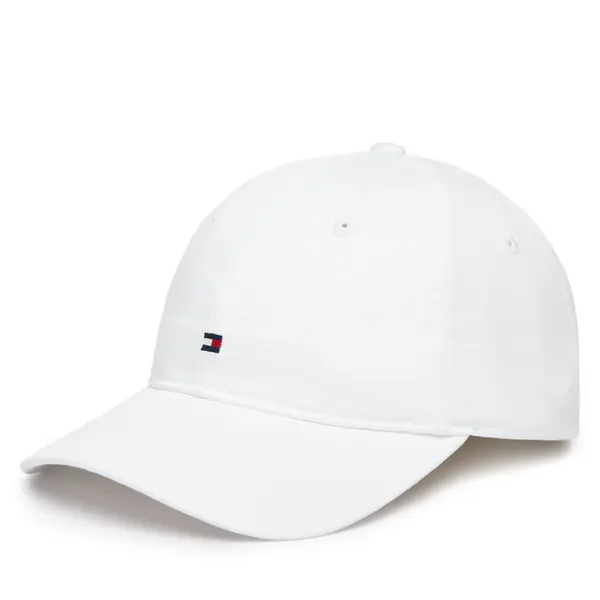 Tommy Hilfiger Šilterica Tommy Hilfiger Th Flag Soft 6 Panel Cap AW0AW17781 Bijela